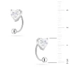 Srebrne kolczyki podkówka banan serce piercing Soledo K2261-925-BS marko