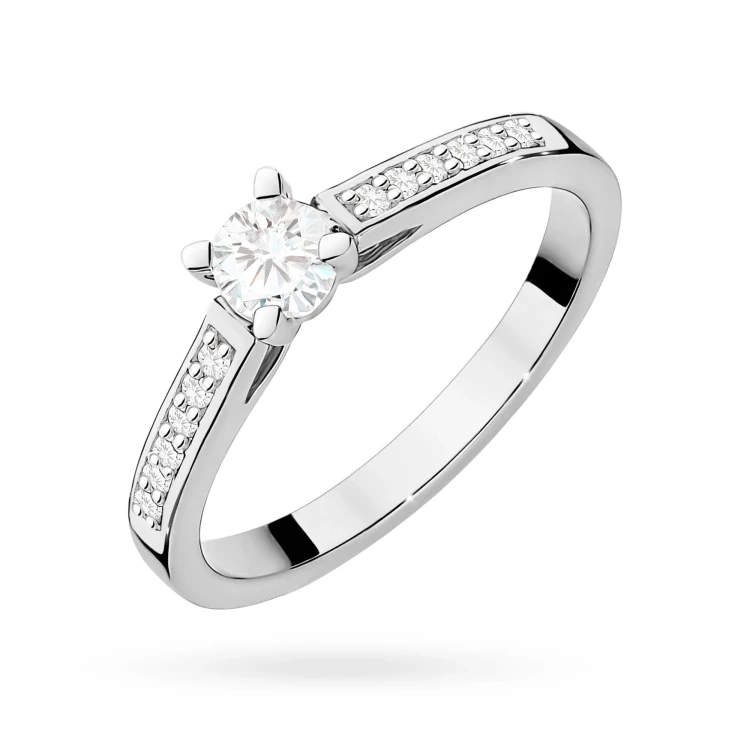 Pierścionek zaręczynowy z białego złota diament laboratoryjny 0,30ct Lab Diamonds W0052.B3.LDW.01 marko