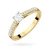 Złoty pierścionek zaręczynowy brylanty 0,36ct Galaktyki W052-585-B0.36 marko
