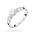 Wielokamieniowy pierścionek diament Laboratoryjny białe złoto 0,08ct Lab Diamonds W0328.B3.LDW.01 marko