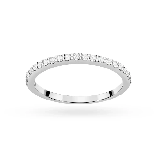 Pierścionek zaręczynowy obrączka z białego złota Lab Diamonds W0531.B3.LDW.01 marko