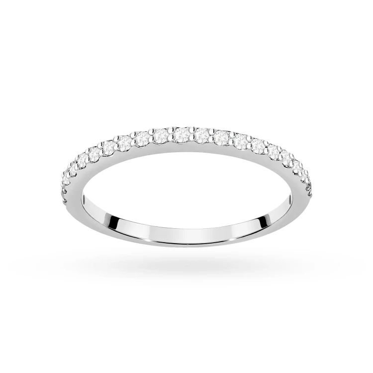 Pierścionek zaręczynowy obrączka z białego złota Lab Diamonds W0531.B3.LDW.01 marko