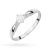 Klasyczny pierścionek zaręczynowy białe złoto diament laboratoryjny 0,15ct Lab Diamonds W0171.B3.LDW.01 marko