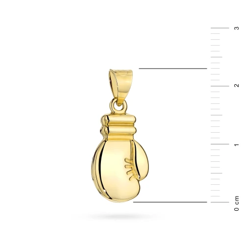 Złota zawieszka rękawica bokserska Supreni Z-GW-442-585 marko