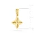 Złota zawieszka diamentowana koniczynka Supreni Z-GW-439-585 marko
