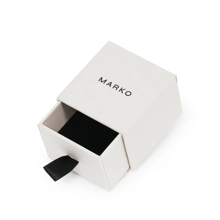 Pudełko Marko małe szare z szufladką A112 marko