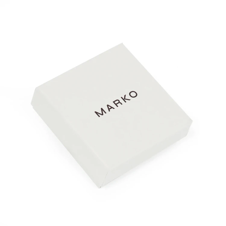 Pudełko Marko średnie szare na bizuterię srebrną A110 marko