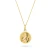 Komplet złoty medalik z Aniołkiem z łańcuszkiem 42cm D396-333-L034-42 marko