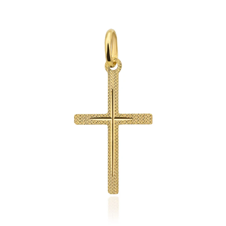 Złoty diamentowany krzyżyk 585 D232-585 marko