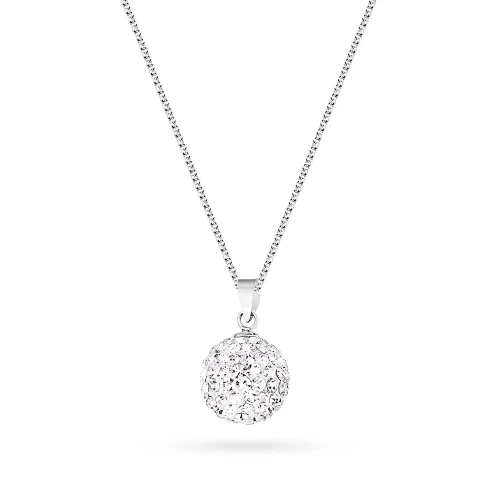 Naszyjnik Shamballa zawieszka kulka 14mm łańcuszek  Z432-925-L093 marko