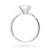 Pierścionek zaręczynowy z diamentem laboratoryjnym 1,50ct w szlifie princessa Illume białe złoto Lab Diamonds W0690.B3.LDW.02 marko