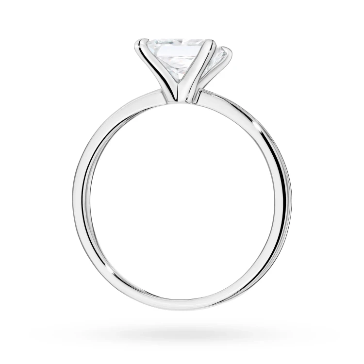 Pierścionek zaręczynowy z diamentem laboratoryjnym 1,50ct w szlifie princessa Illume białe złoto Lab Diamonds W0690.B3.LDW.02 marko