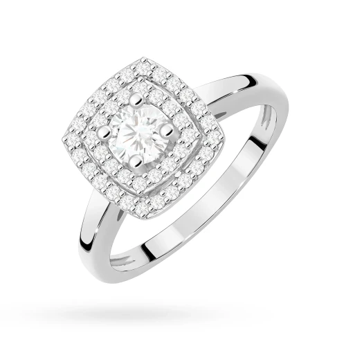 Pierścionek z brylantami 0,50ct W345-585-B0.50 MARKO