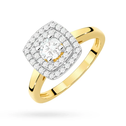 Pierścionek z brylantami 0,50ct W345-585-B0.50 MARKO - model