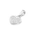 Zawieszka z białego złota serduszko z brylantami 0,15ct marko