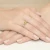 Pierścionek z trzema kamieniami żółte złoto z żółtym diamentem laboratoryjnym Lab Diamonds W0076.Z3.LDY.01 marko
