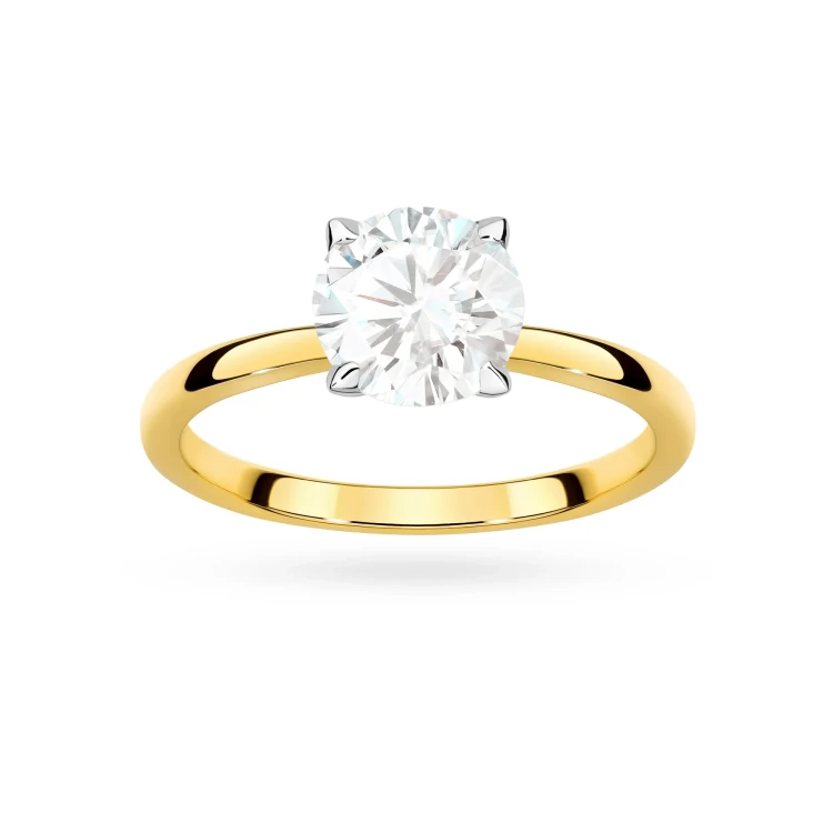 Pierścionek zaręczynowy z dużym diamentem Illume 1,00ct żółte złoto W0687.Z3.DIW.03 marko