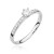 Pierścionek z białego złota z brylantami 0,17ct Galaktyki W459-585-B0.17 marko