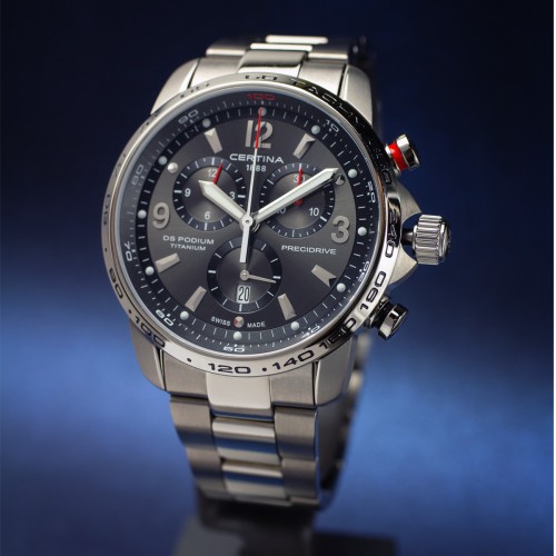 Zegarek męski Certina C0016474408700 DS Podium na bransolecie