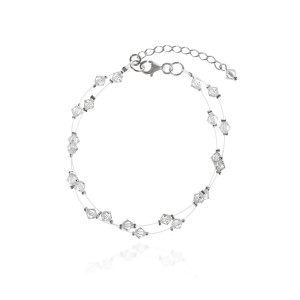 Bransoletka z kryształami Swarovski na ślub