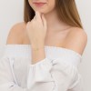 Złota bransoletka dziecięca prezent na Komunię Infano blaszka grawer BG022-333 marko