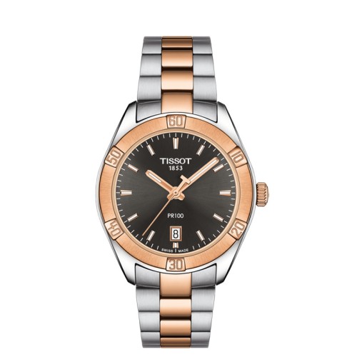 Zegarek damski Tissot T1019102206100 T-Classic na bransolecie