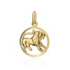 Złoty wisiorek zawieszka znak zodiaku Lew złoto 585 Z371-585-LEW MARKO