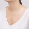 Pozłacany naszyjnik multi gwiazdki cyrkonia Supreni N304-925-Z MARKO