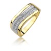 Złoty pierścionek 585 z brylantami 0,18ct W416-585-B0.18 MARKO