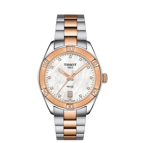 Zegarek damski Tissot T1019102211600 T-Classic na bransolecie