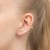 Kolczyk pozłacany nausznica nakładka na chrząstkę fake piercing zawieszka K239-925-Z MARKO