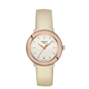 Zegarek damski Tissot T9292104626100 T-Gold na pasku