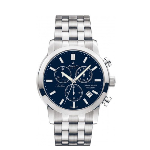 Zegarek męski Atlantic Sealine Chrono 62455.41.51 srebrny MARKO