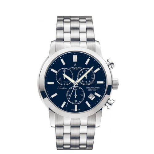 Zegarek męski Atlantic Sealine Chrono 62455.41.51 srebrny MARKO
