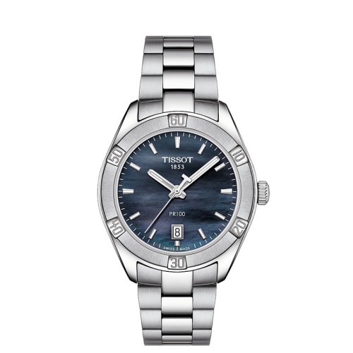 Zegarek damski Tissot T1019101112100 T-Classic na bransolecie