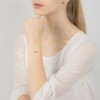 Złota bransoletka nieskończoność ILUVIA regulowana długość B278 MARKO