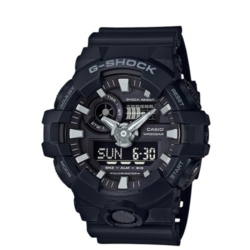 Zegarek sportowy męski Casio G-Shock GA-700-1BER pasek