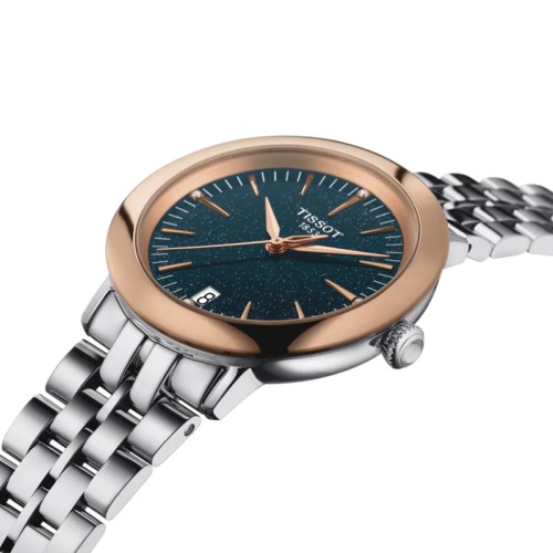 Zegarek damski Tissot T9292104104600 T-Gold na bransolecie