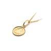 Złoty medalik z aniołkiem próba 585 D014-585 MAKRO