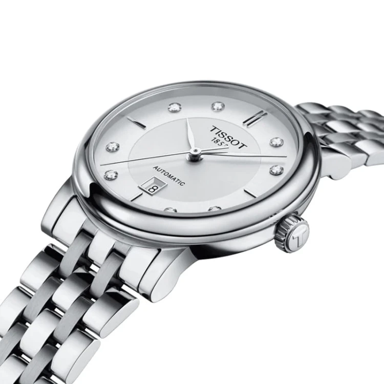 Zegarek Tissot Carson T1222071103600 damski z diamentami