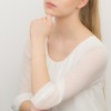 Złota bransoletka łańcuszek przywieszką nieskończoność Fancy BK362-333-Z307 marko