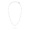 Srebrny naszyjnik łańcuszek choker z kuleczkami Supreni N490-925-S marko