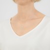 Srebrny medalik dwustronny Szkaplerz D189-925 MARKO