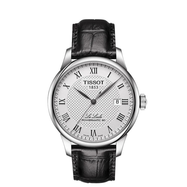 Zegarek Tissot Le Locle Powermatic 80 T006.407.16.033.00 (T0064071603300) zegarek męski z kolekcji Le Locle Powermatic 80