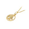 Złoty wisiorek zawieszka znak zodiaku Wodnik złoto 585 Z371-585-WODNIK MARKO
