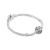Srebrna zawieszka koralik kwiatek Charms z cyrkoniami serca Z440-925 MARKO