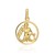 Złoty wisiorek zawieszka znak zodiaku Wodnik złoto 585 Z371-585-WODNIK MARKO