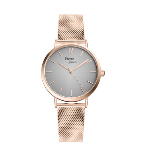 Zegarek Pierre Ricaud P51078.91R7Q damski bransoleta mesh