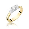 Pierścionek z brylantami 0,49ct  W344-585-B0.49 MARKO