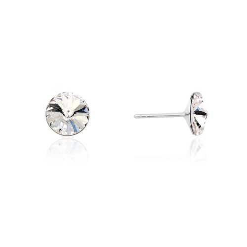 Kolczyki z kryształami Swarovski basic srebro 925 KR3R101 MARKO
